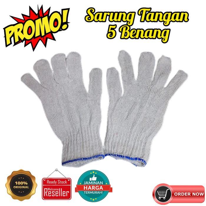 Sarung Tangan 5 Benang Per Lusin