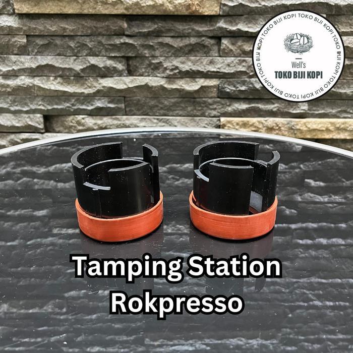 Dosing Funnel / Tamping Station Aksess Alat Mesin Kopi Rok Presso