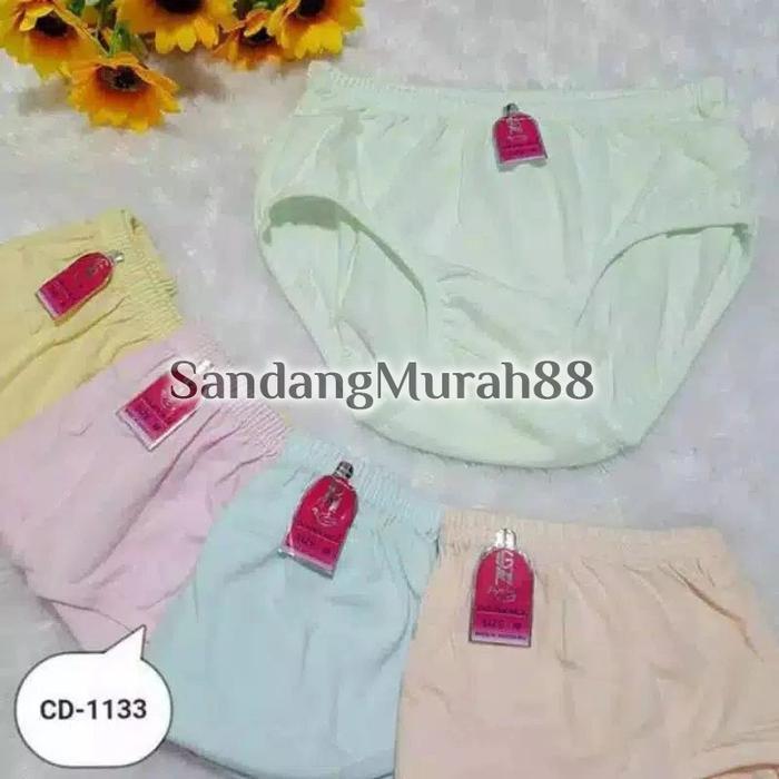 Terlarisss!!! Celana Dalam Golden Nick 1133 Cd Golden Nick Polos 6Pcs Terbaru
