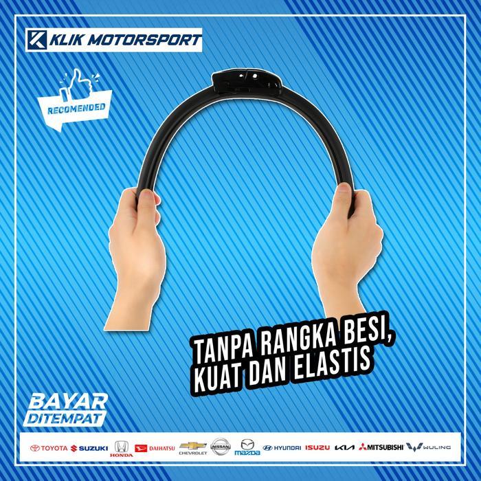 Wiper Daihatsu Espass / Wiper Mobil Frameless - 1 Set Depan