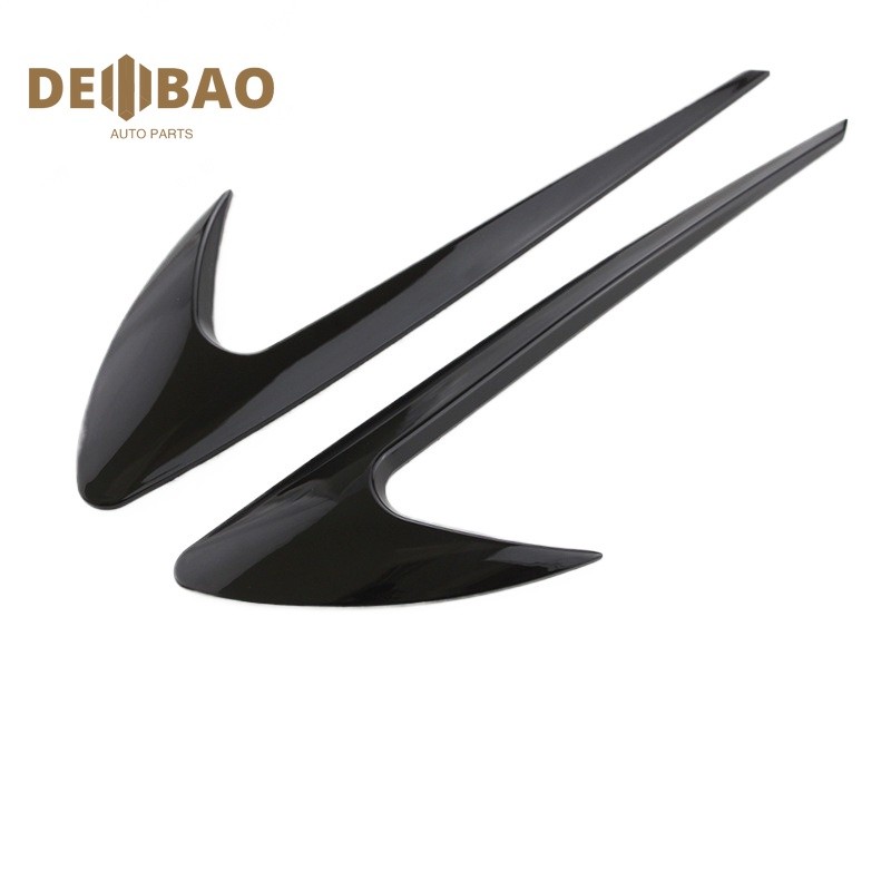 1 PAIR CARBON FIBER SIDE AIR VENT FENDER TRIM FOR MERCEDES BENZ W205 W204 C/E/S CLASS