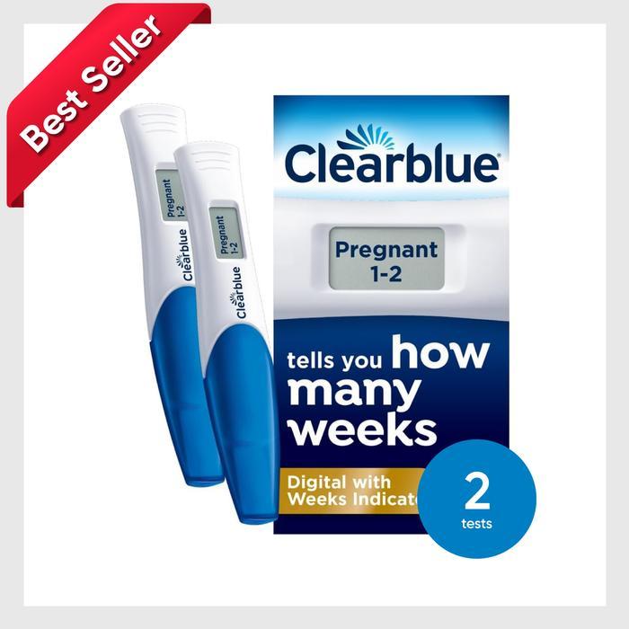 Test Pack Clearblue Clearblue Early Clearblue Digital Pregnancy Test With Weeks Indicator The Only