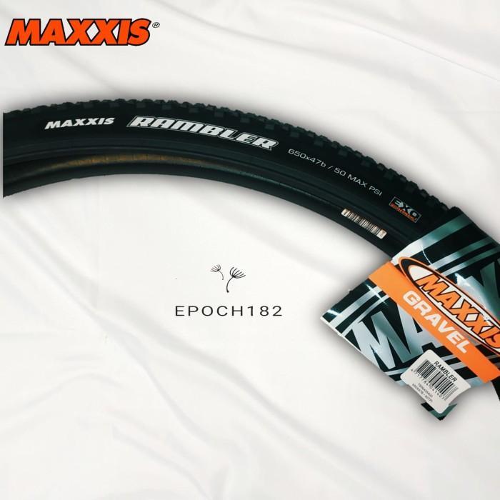 Ban Luar Sepeda Maxxis Rambler 650 X 47B, 700 X 40C & 700 X 45C Wired