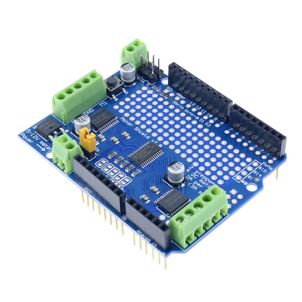 TB6612 Mosfet Stepper Motor Expansion Plate PCA9685 PWM Servo Driver Shield V2 For Arduino Robot PWM