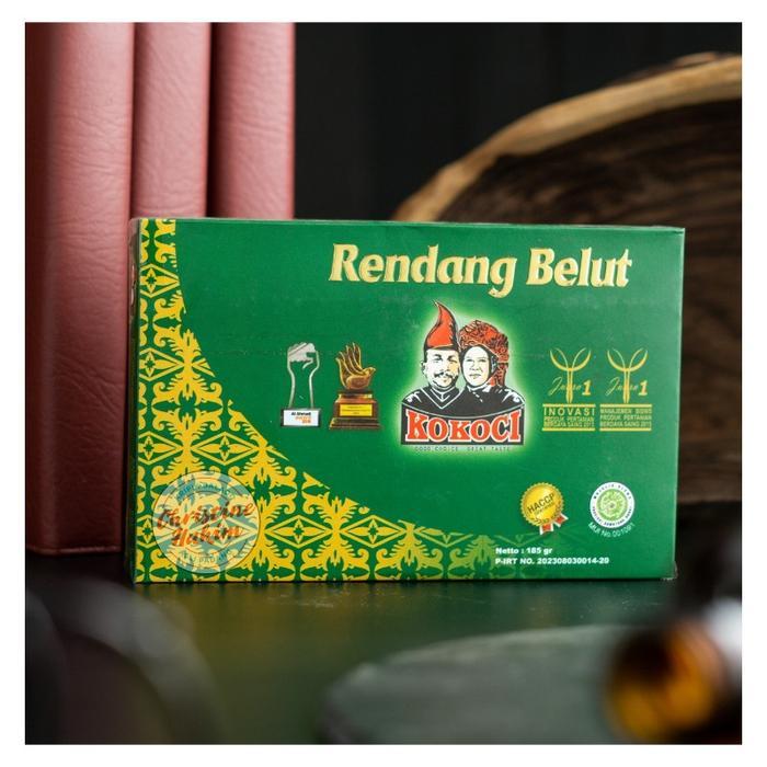 Rendang Belut Kokoci / Rendang Belut Kering Termurah