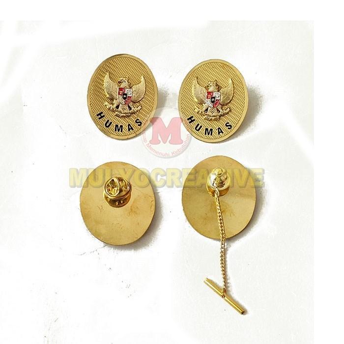 Pin Humas Oval Pin Humas Model Oval