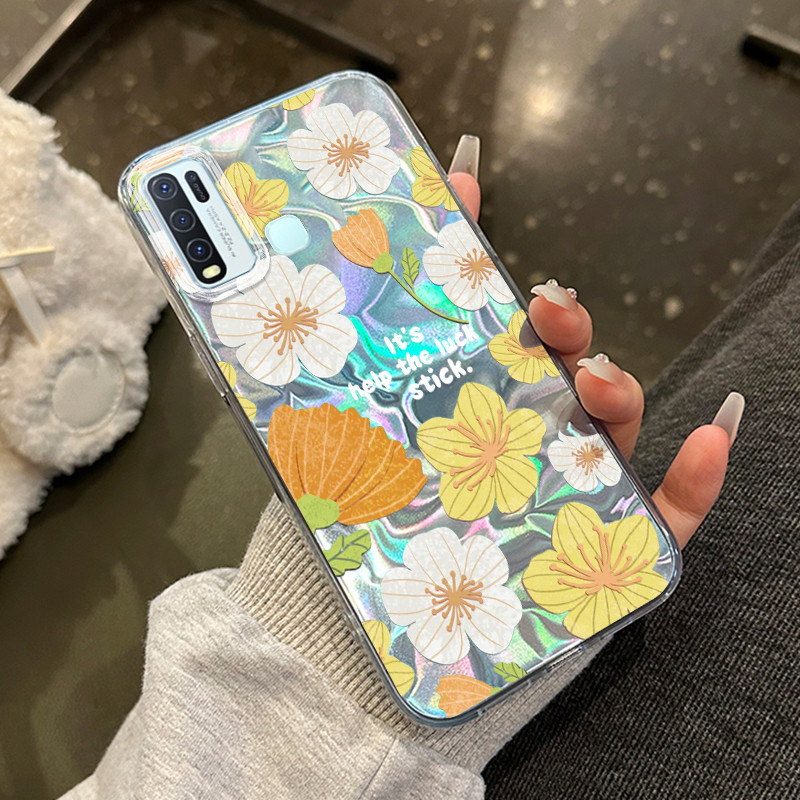 Casing Hp Untuk VIVO Y50 VIVO Y30 VIVO Y30i Case Casing HP Softcase ponsel silikon tahan jatuh trans