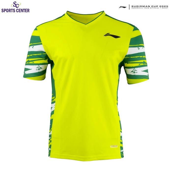 New Kaos / Jersey Badminton Lining Player Series Sudirman Cup ATSUB29-3 / ATSUB29 Yellow
