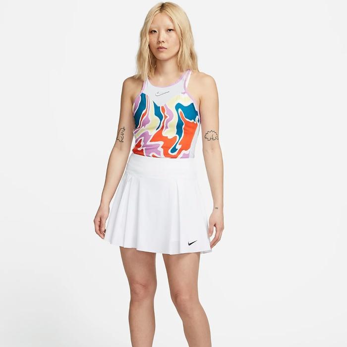 Rok tenis Nike dri-fit women's court advantage pleated tennis skirt