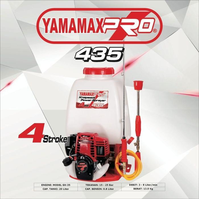 Knapsack Power Sprayer 2tak dan 4Tak/mesin semprot hama Yamamax Pro