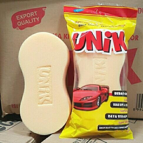 Busa Spon Sponge Cuci Motor & Mobil Merek Unik 8