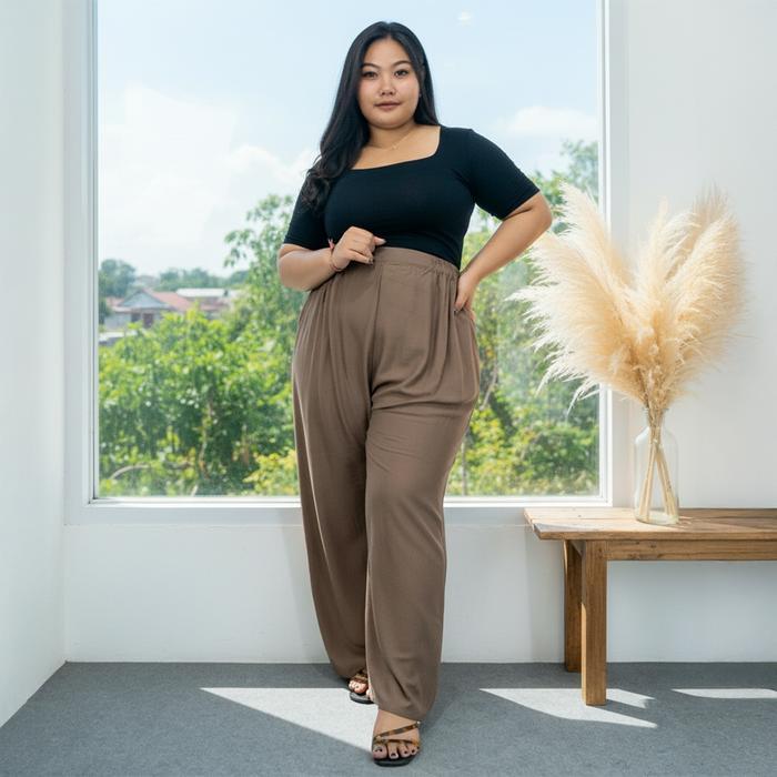 READY Kulot HW Super Jumbo BALI Panjang Non & Resleting Wanita Celana G00D QU4LITY