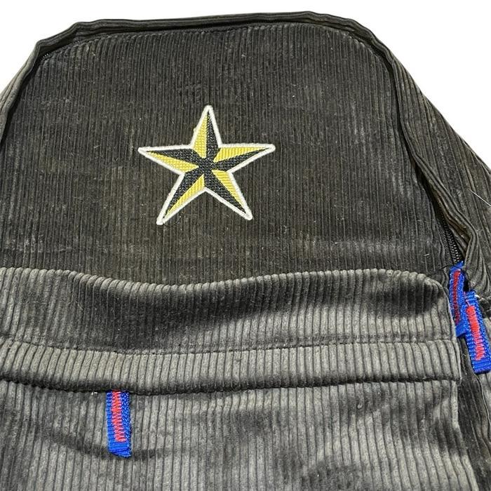 TAS RANSEL CORDUROY STAR UNISEX TERBARU BACKPACK