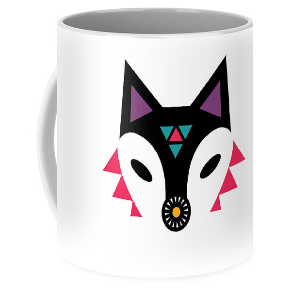 Mug Kopi "Rubah Navajo" Navajo Fox Coffee Mug