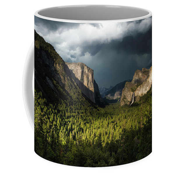 Mug Kopi Taman Nasional Yosemite yang Megah Majestic Yosemite National Park Coffee Mug