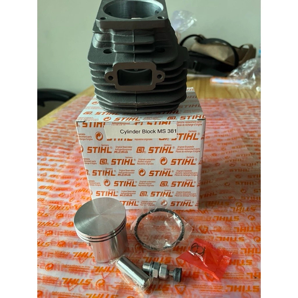 Cylinder Block Assy ASLI MS 381/ 038 Furing 381 KOMPLIT/ FULLSET