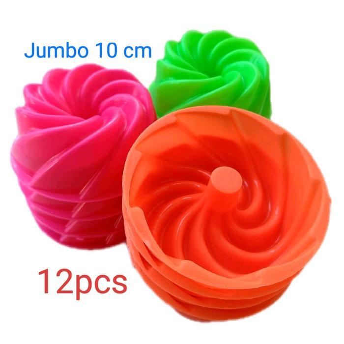 Cetakan Kue Putu ayu bolu kukus motif Twister Jumbo Plastik