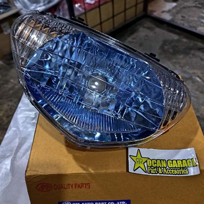 Headlamp Mio Sporty Smoke Blue Replektor Depan Mio Sporty Smoke Blue Hma Thailand Motor