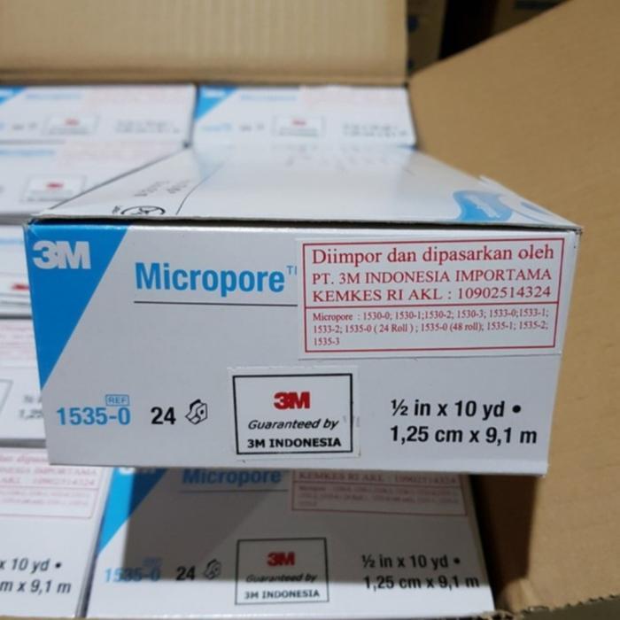 Sedia micropore 1/2 inch 3m/micropore 0,5 in 3M / micropore 3M plester