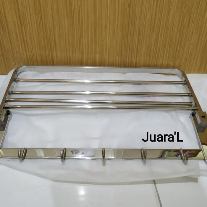 Gantungan Handuk Hotel. Jemuran Handuk Hotel. Tempat Handuk Stainless