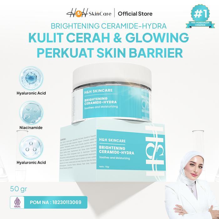 HNH Skincare - Brightening Ceramide-Hydra - Moisturizer Ceramide Pelembab Wajah untuk Skin Barrier