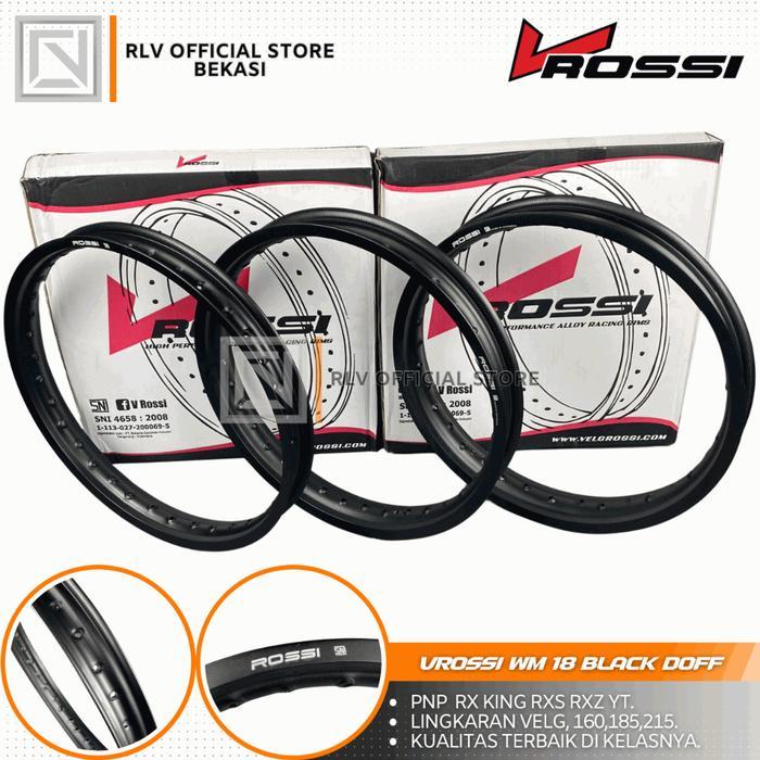 Velg Rossi 160 185 215 Ring 18 Velk Pelek Pelk Velg V Rossi 18 160 185 215 Black Sandy
