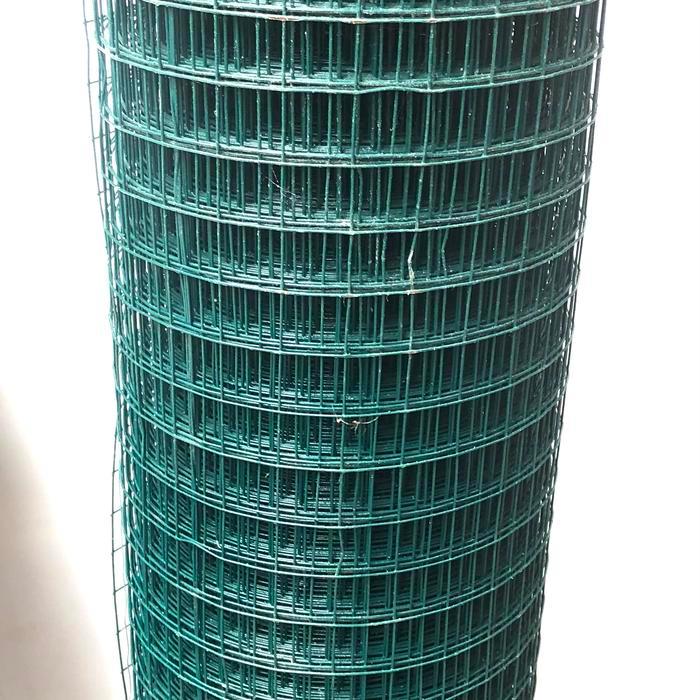 Kawat Loket Kawat Ram Pvc Hijau 1 Inch Per Roll