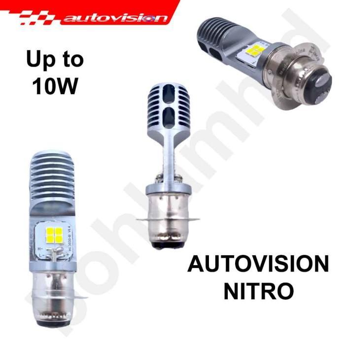 Lampu Led Motor Autovision Honda Beat Street (Putih) Rz1 Grs 6Bln