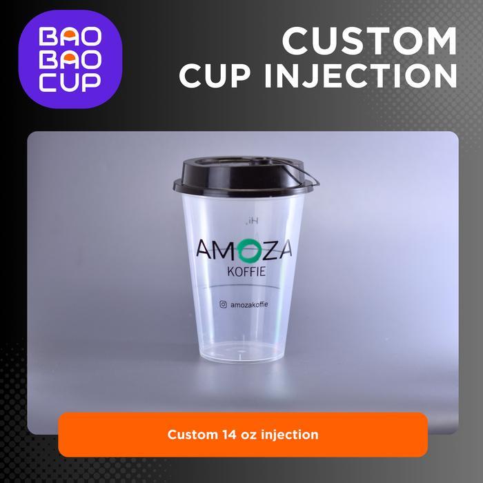 Sablon Cup Pp Injection 14 Oz Best Price