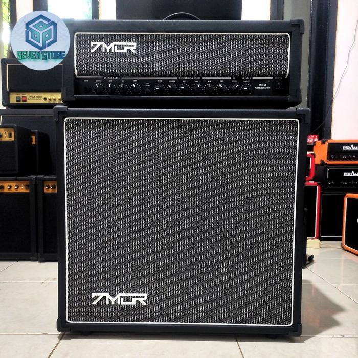 Amplifier Sevenmor 12Inch Original Ampli Gitar Berkualitas Hitam Gold Mixer Populer
