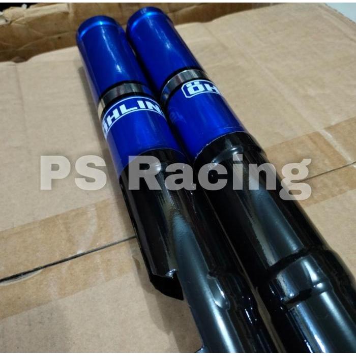 COVER SHOCK OHLINS DEPAN METIC HONDA