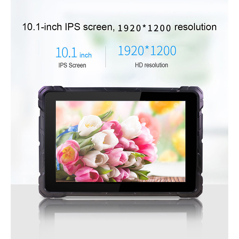 10 Inch Rugged Tablet PC with IP67 Waterproof Shockproof Features Windows 11 Operating System And