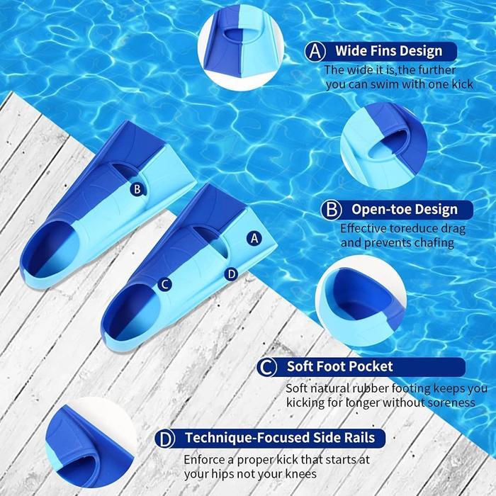 KAKI KATAK SILICONE FIN RENANG DIVING SEPATU KAKI KATAK FIN DIVING RENANG SNORKELING ANAK DAN DEWASA