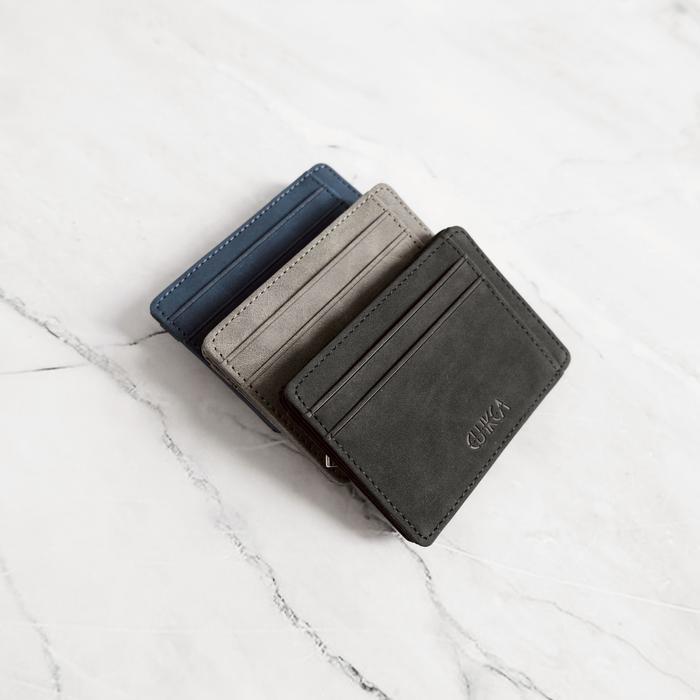 New Magic Wallet Dompet Kartu Dan Uang Lipat Pria Wanita Card Holder Tipis Simple Premium