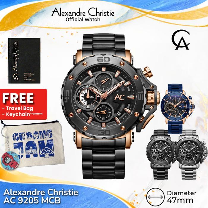 ORIGINAL AC 9205 Jam Tangan Pria Analog READY STOCK