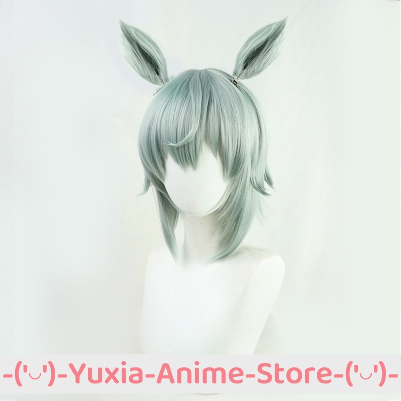 UMA MUSUME PRETTY DERBY SEIUN SKY COSPLAY WIG EARS ANIME GAME ROLEPLAY PARTY COSTUME PROP SYNTHETIC