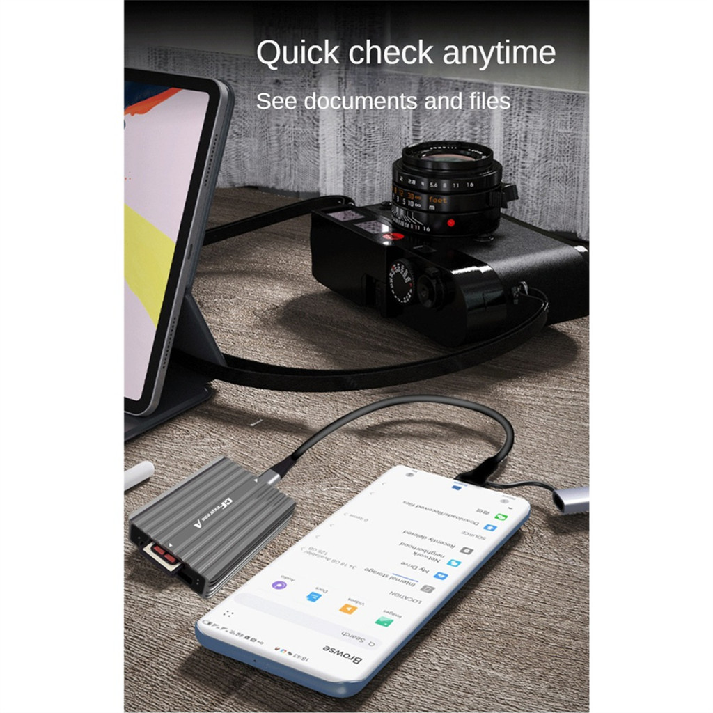 New Portable Type C to CFexpress B CFexpress A Reader Drive-Free CFexpress Tyep B Card Reader