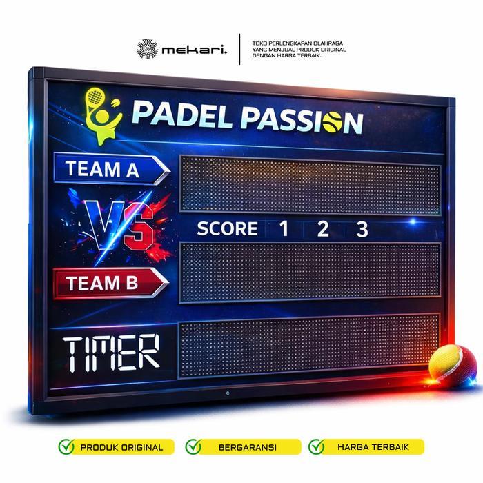 TERLARIS Electronic Scoreboard Padel Monoid (Indoor Digital Scoreboard) READY STOCK
