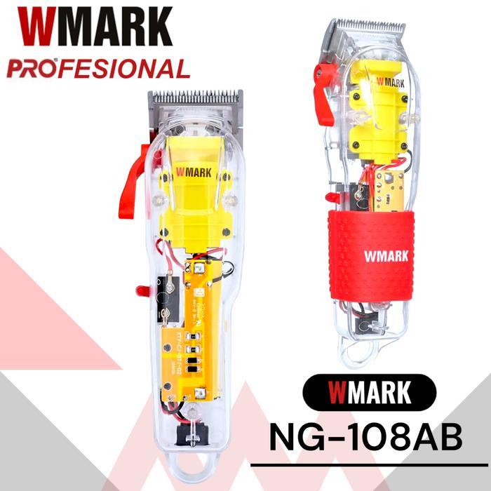 Wmark Profesional Wmark Ng-108Ab Hair Clipper Profesional Wmark 108 Terbaru 