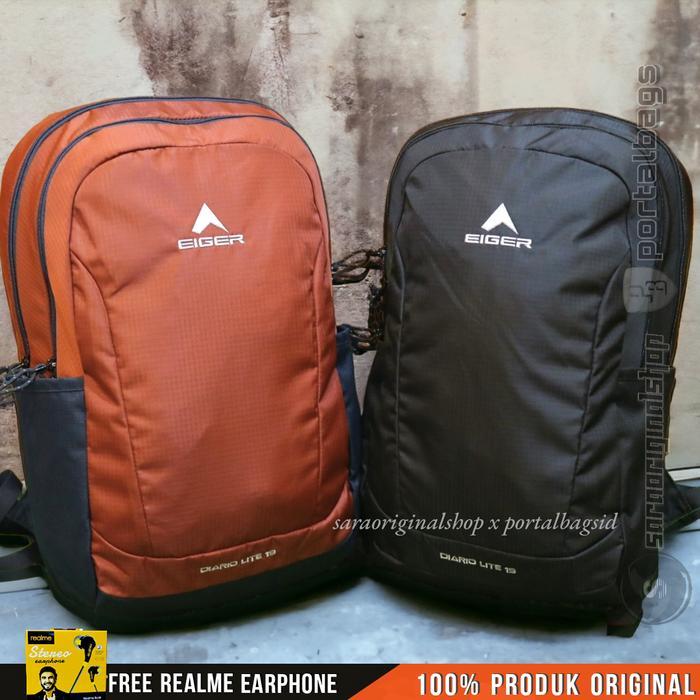 EIGER DIARIO LITE 19L TAS RANSEL LAPTOP BACKPACK ORIGINAL