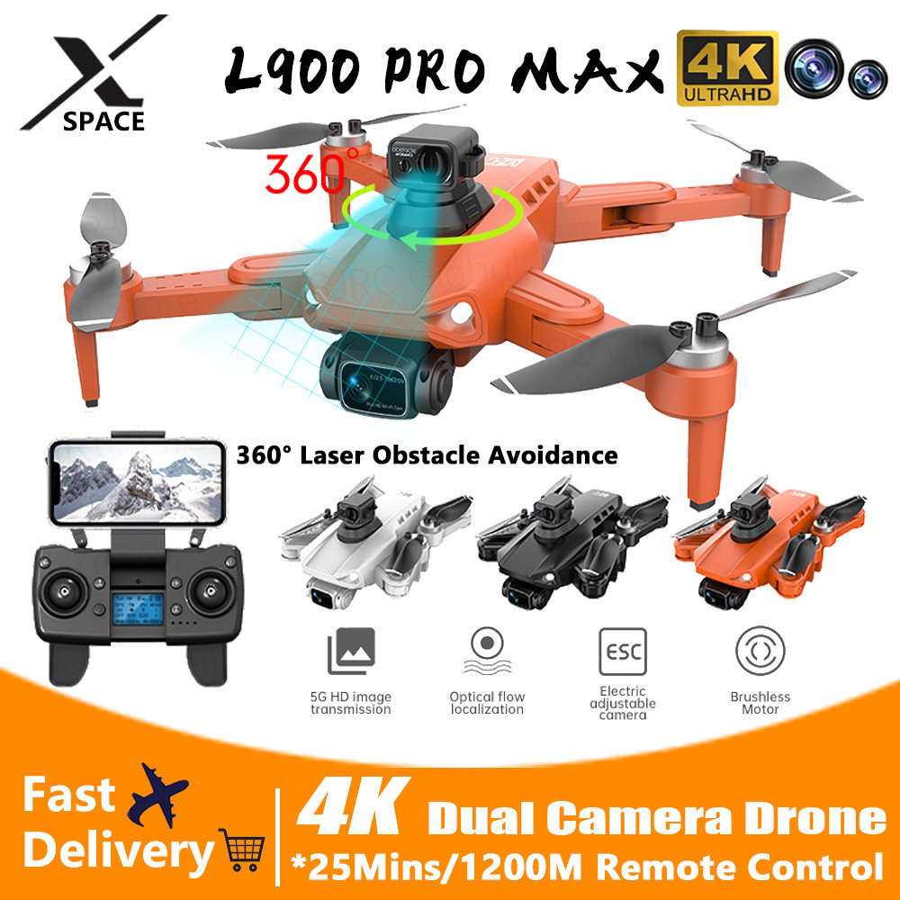Drone L900 Pro Se / L900 Se Max 4K HD GPS Camera 5G Wifi FPV Brushless RC Helicopter 4K HD Dual