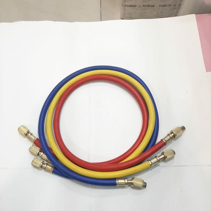 Paket Isi Freon Ac R32 Manifold Double Selang Krant Freon R32 650Gram Terbaik