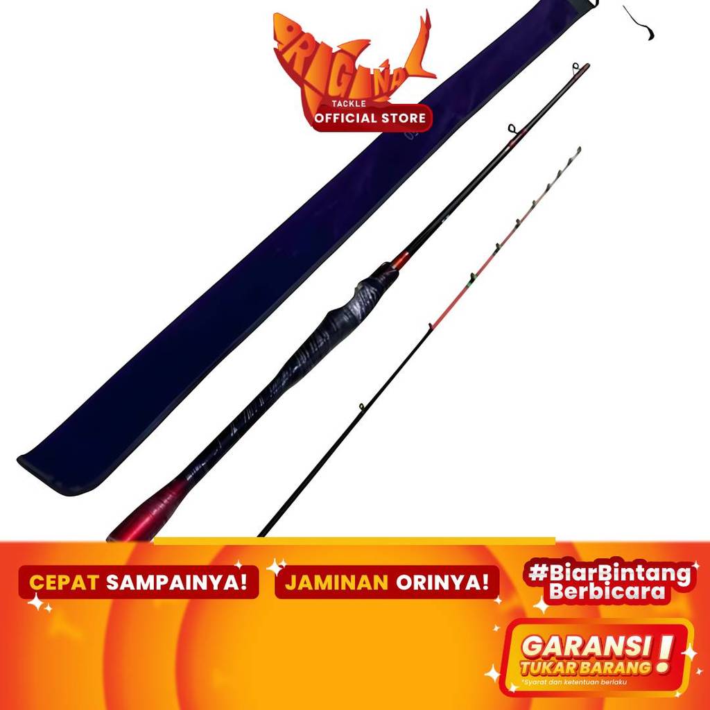 Joran Pancing Spinning Hoox Wader Carbon 150cm