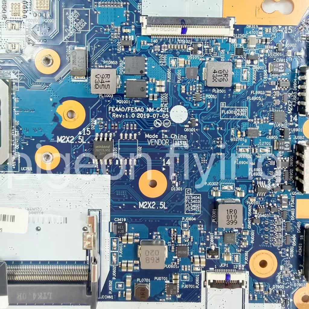 NM-C421 Mainboard For Lenovo Thinkpad E14 E15 Laptop Motherboard With I3 I5 I7 10TH CPU UMA FRU: