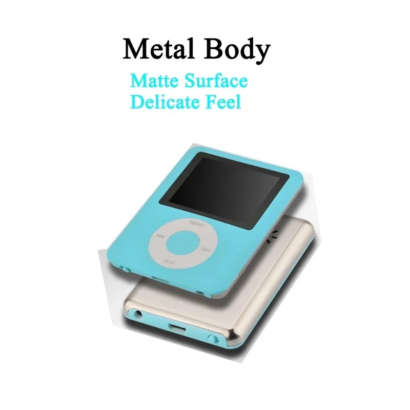 Mini MP3 Music Player High Quality Portable MP3 Radio Player Support FM Radio Video E-book With
