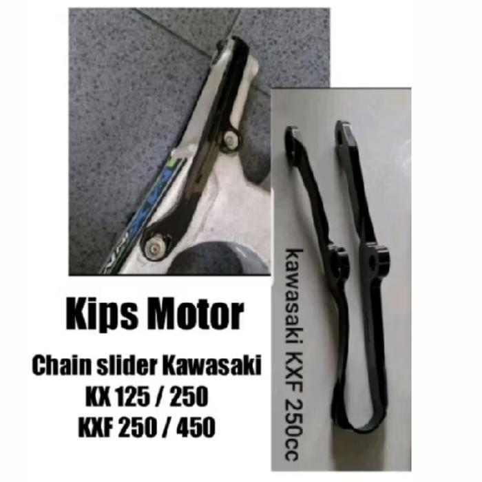 Chain Slider Karet Rantai Swing Arm Kawasaki Kx 125 250 Kxf 250 450