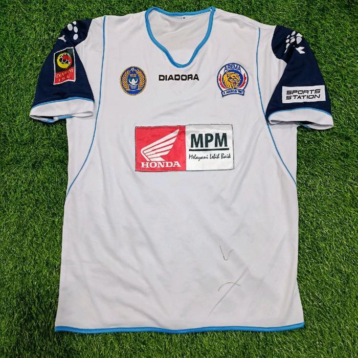Premium jersey replika arema ISL 2009/2010 logo bordil