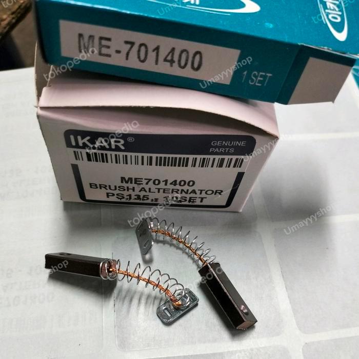 10set carbon brush arang cool alternator dinamo amper cas ps135 ikar