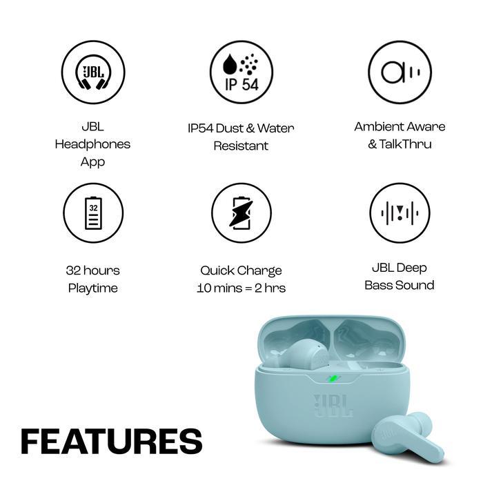 WAVE 200TWS TRUE WIRELESS EARBUDS 100% ORI WAVE 200TWS