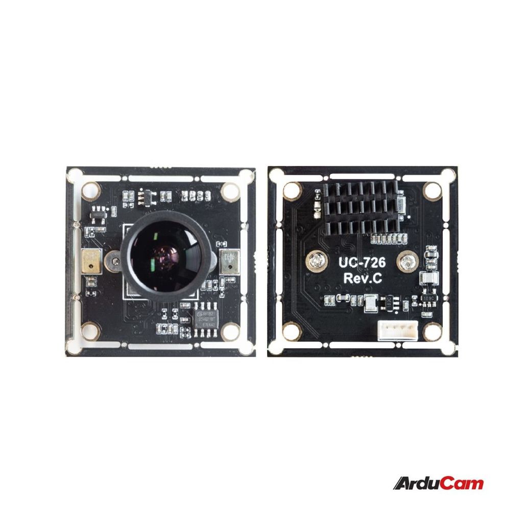Arducam 16MP Wide Angle USB Camera, 1/2.8" CMOS IMX298 Mini UVC USB2.0 4K Video Webcam Without